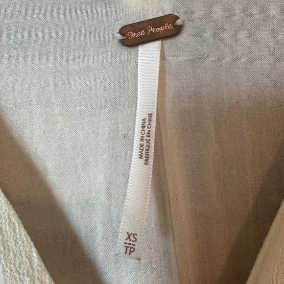 Free People Patchwork Wide Leg Jumpsuit (XS) - Picture 3 of 3